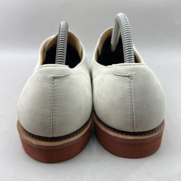 Allen Edmonds White Oxfords with Brown Sole main image 5